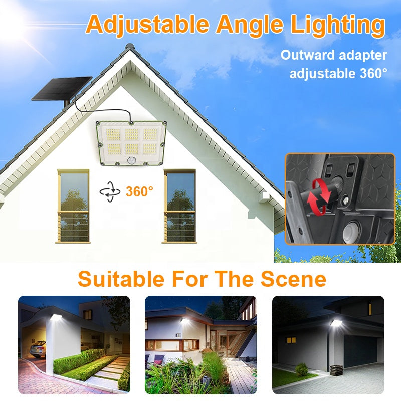 Projecteur solaire extérieur